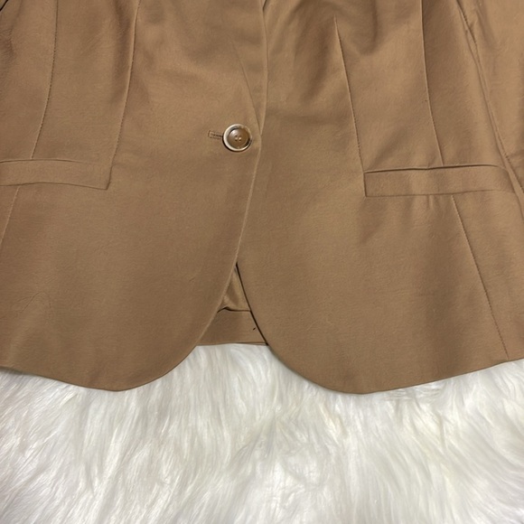 #0125 The Limited Collection Brown Casual Business Jacket/Blazer 2% Spandex-S - Picture 4 of 8